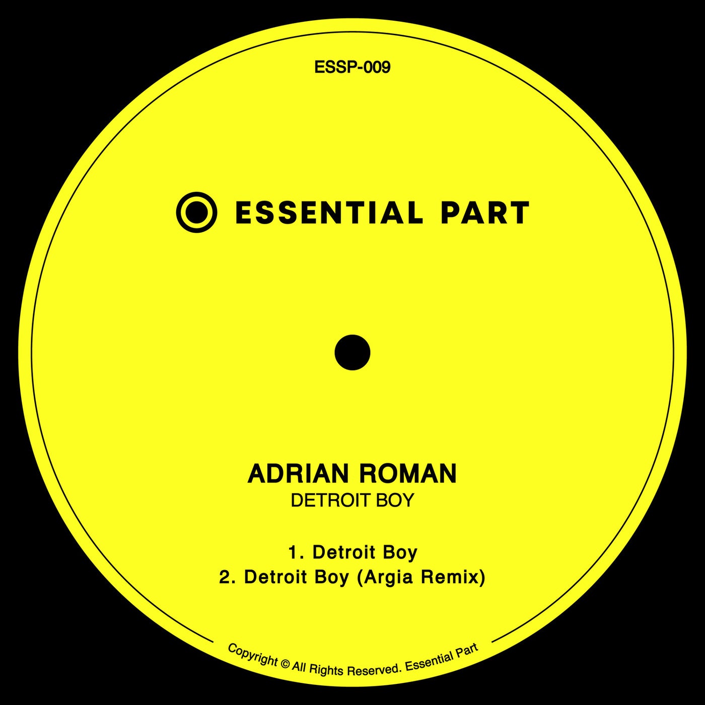 Cover - Adrian Roman - Detroit Boy (Argia Remix)