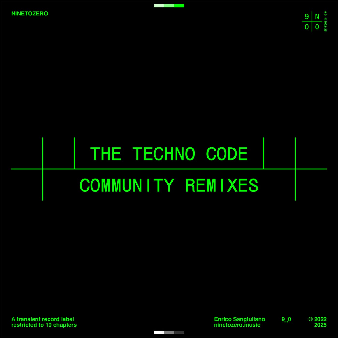 Cover - Enrico Sangiuliano - The Techno Code (Demon Noise Remix)