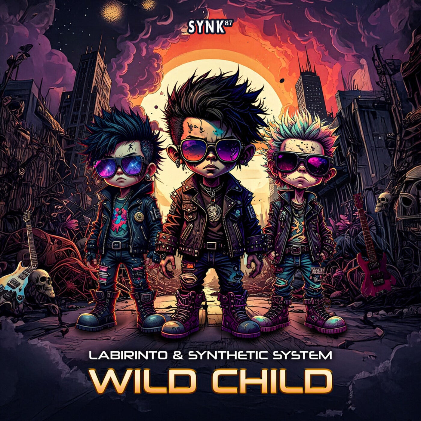 Cover - Labirinto, Synthetic System - Wild Child (Original Mix)