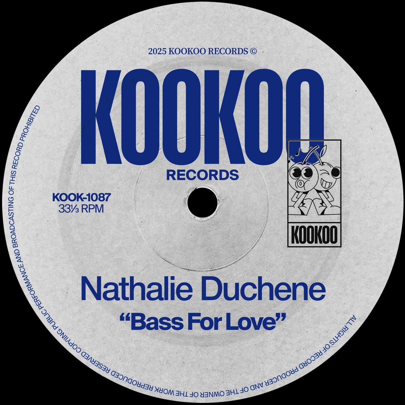Cover - Nathalie Duchene - Bass For Love (Original Mix)