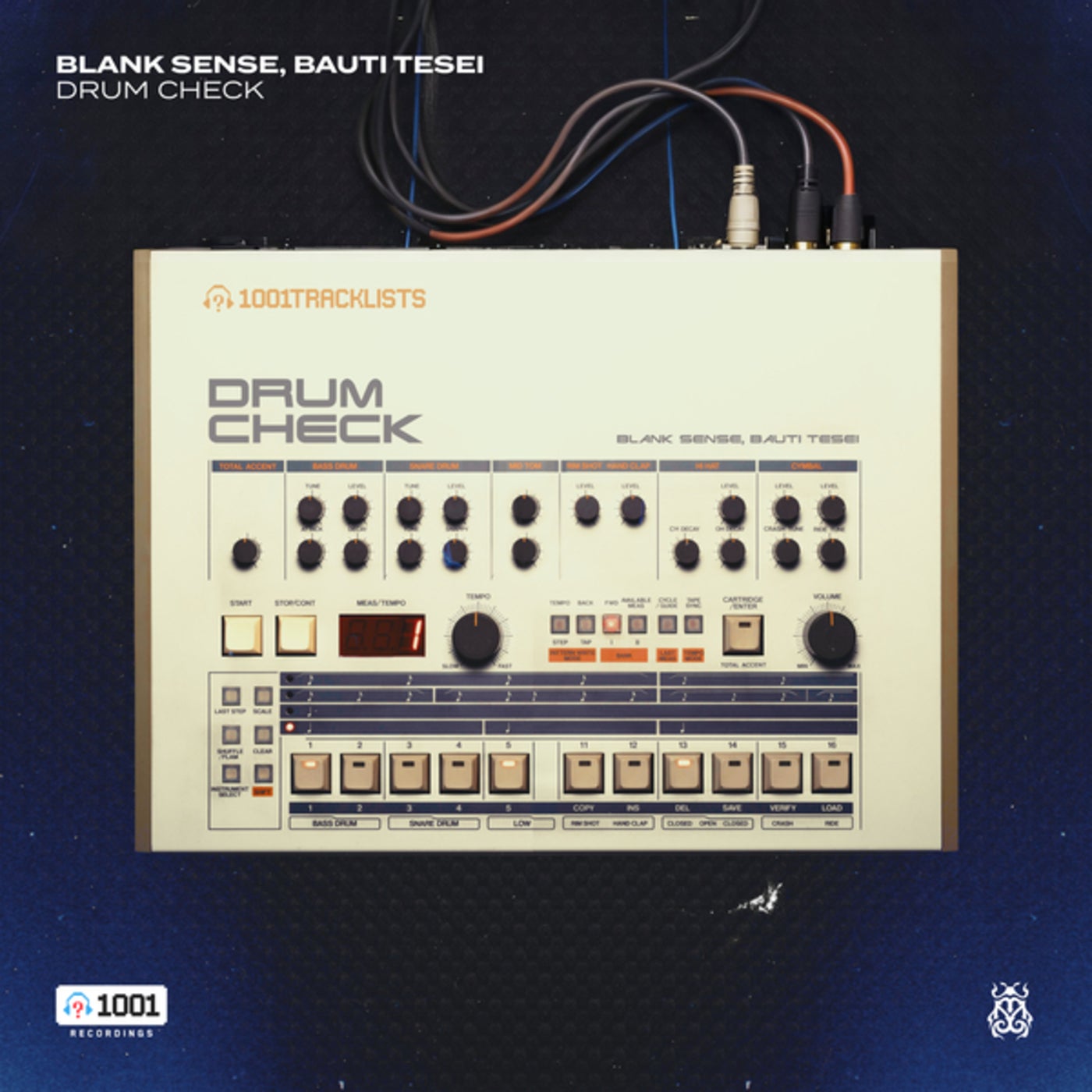Cover - Blank Sense, Bauti Tesei - Drum Check (Original Mix)