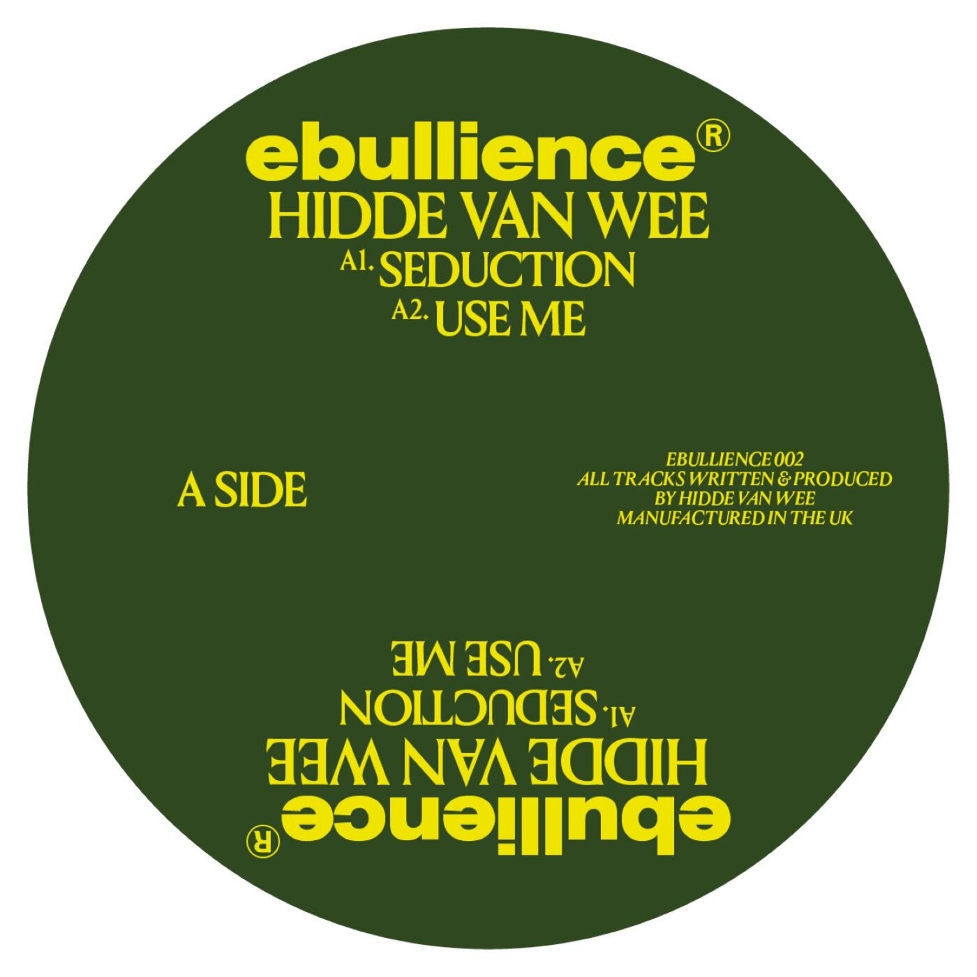 Cover - Hidde van Wee - Seduction (Original Mix)