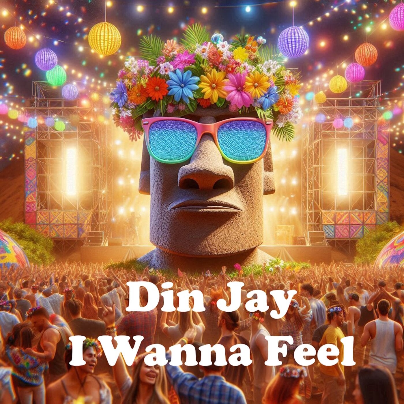 Cover - Din Jay - I Wanna Feel (Original Mix)