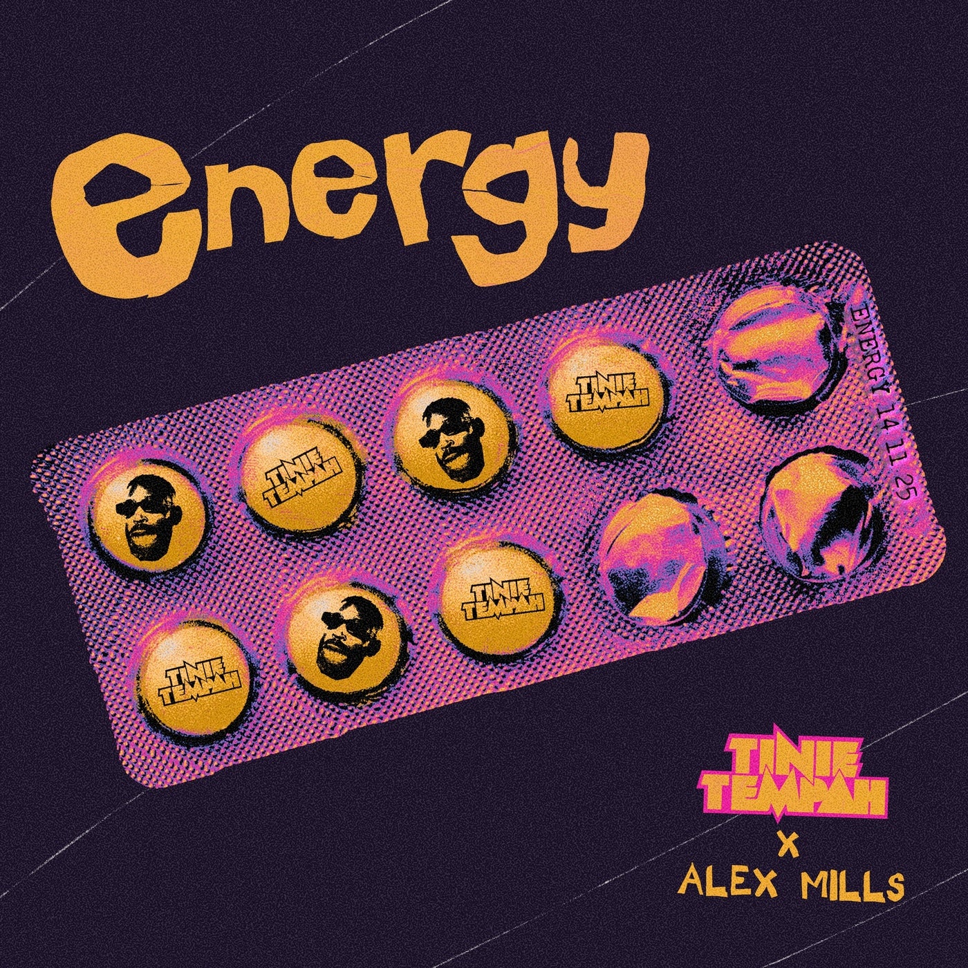 Cover - Alex Mills, Tinie Tempah - Energy (Extended Mix)
