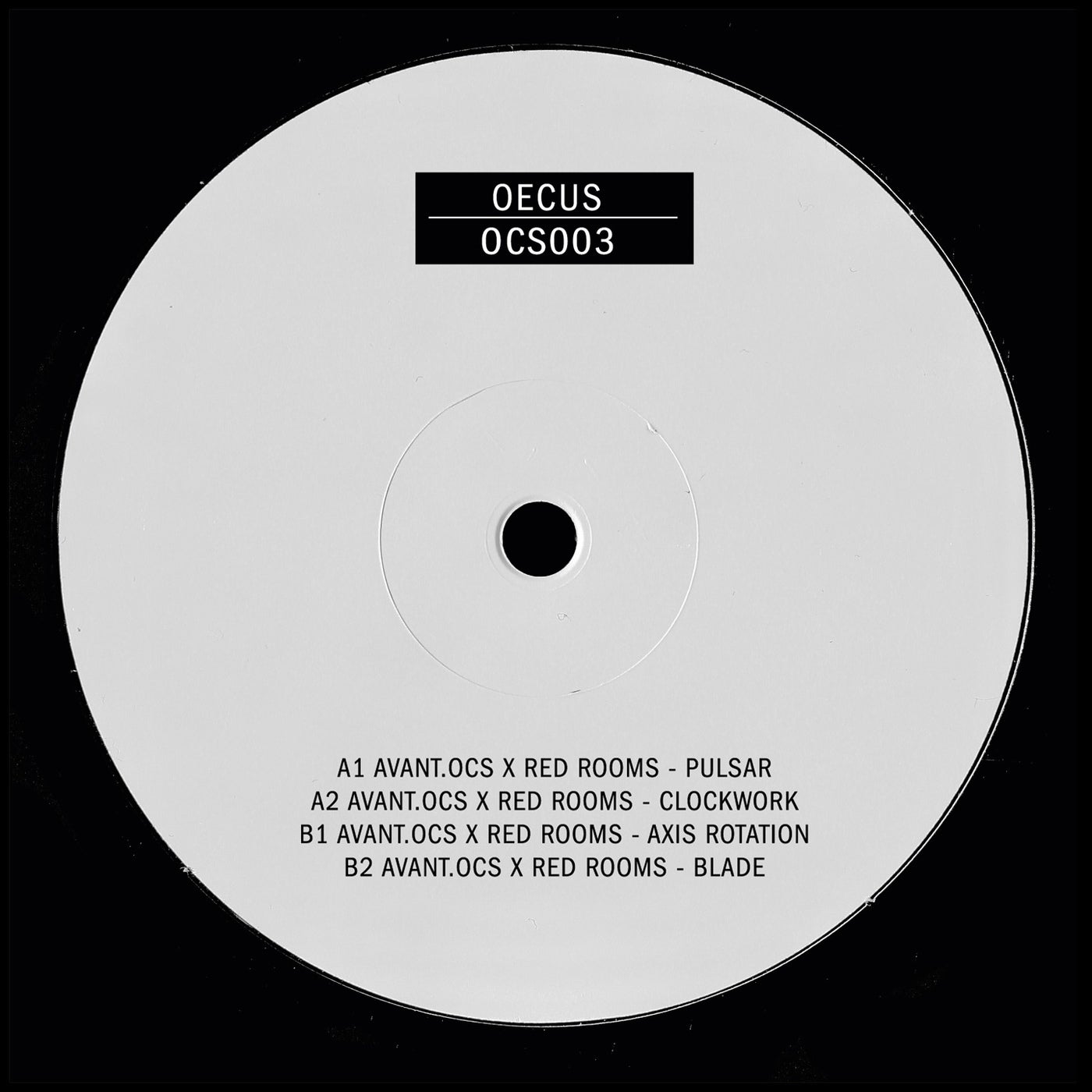 Cover - Red Rooms, Avant.OCS - Axis Rotation (Original Mix)