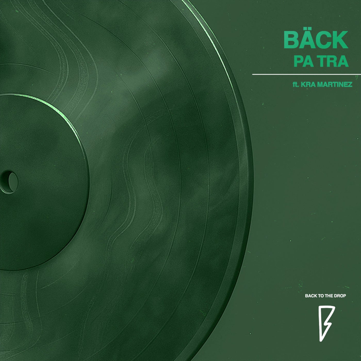 Cover - Back, Kra Matinez - PA TRA (feat. Kra Matinez)