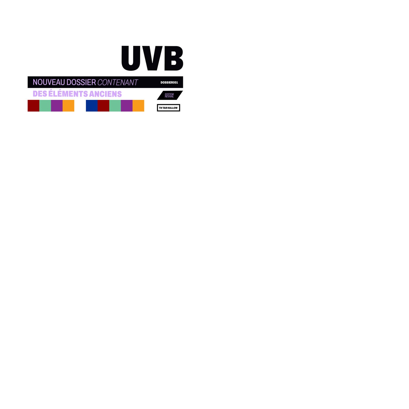 Cover - UVB - Dossier 1-1 (Original Mix)