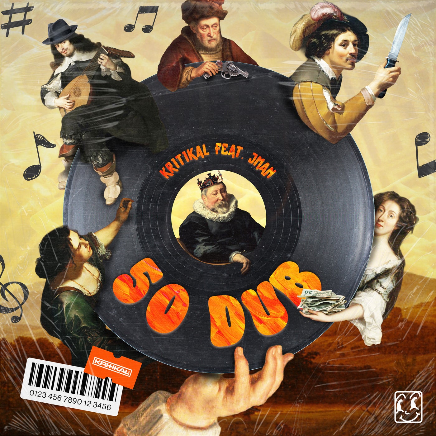 Cover - Kritikal, JMan - 50 DUB (Original Mix)