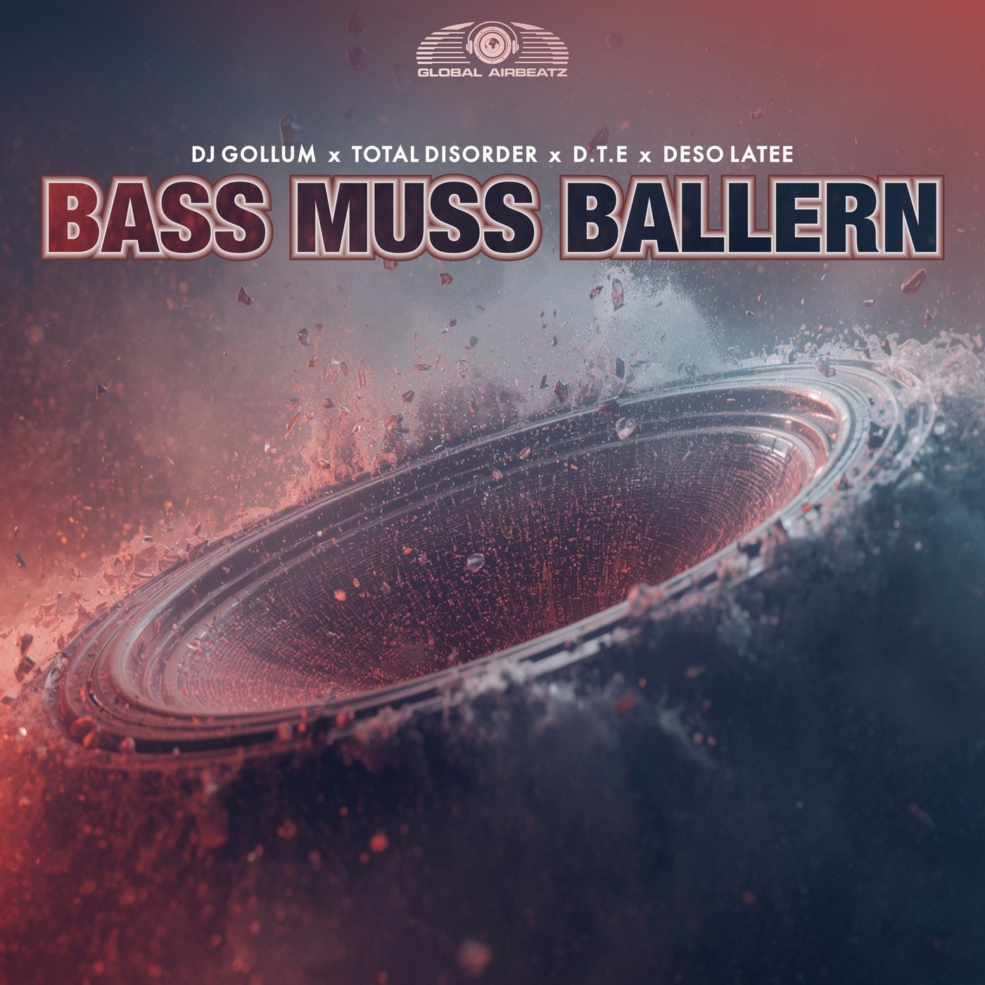 Cover - DJ Gollum, D.T.E, Deso Latee, Total Disorder - Bass Muss Ballern (Extended Mix)