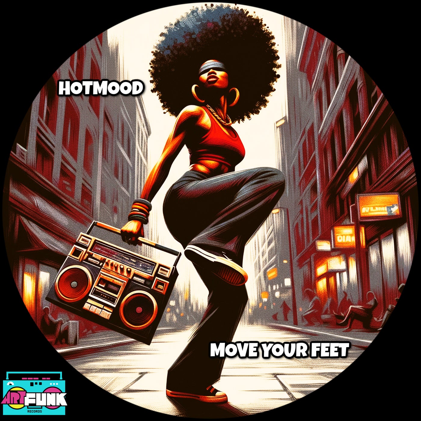 Cover - Hotmood - Move Your Feet (Original Mix)