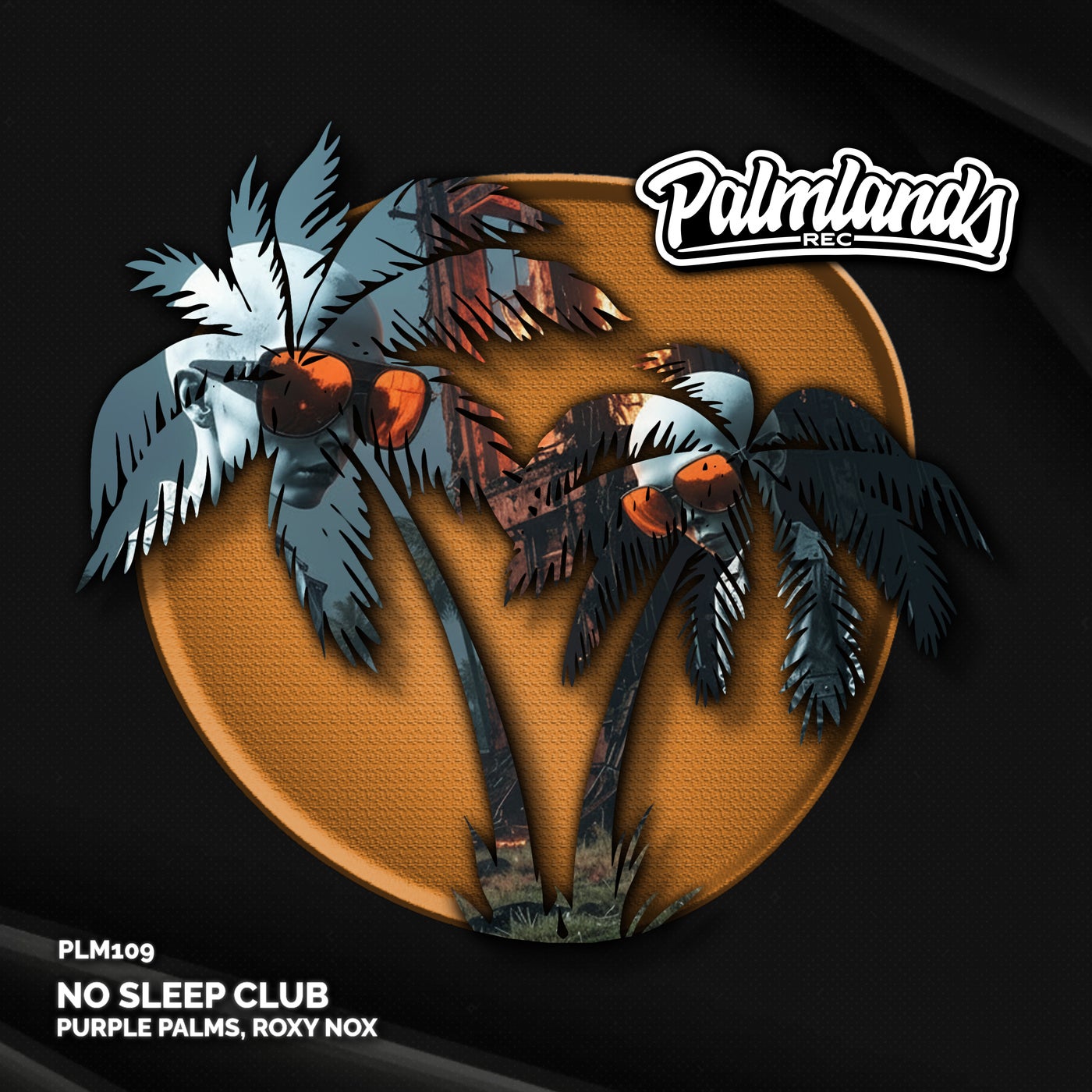 Cover - Purple Palms, Roxy Nox - No Sleep Club (Extended Mix)