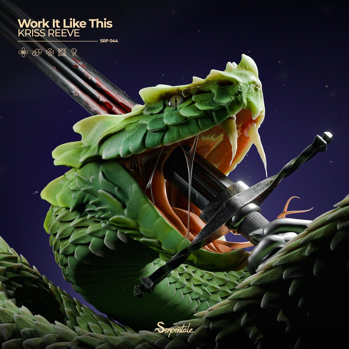 Cover - Kriss Reeve - Work It Like This (Extended Mix)