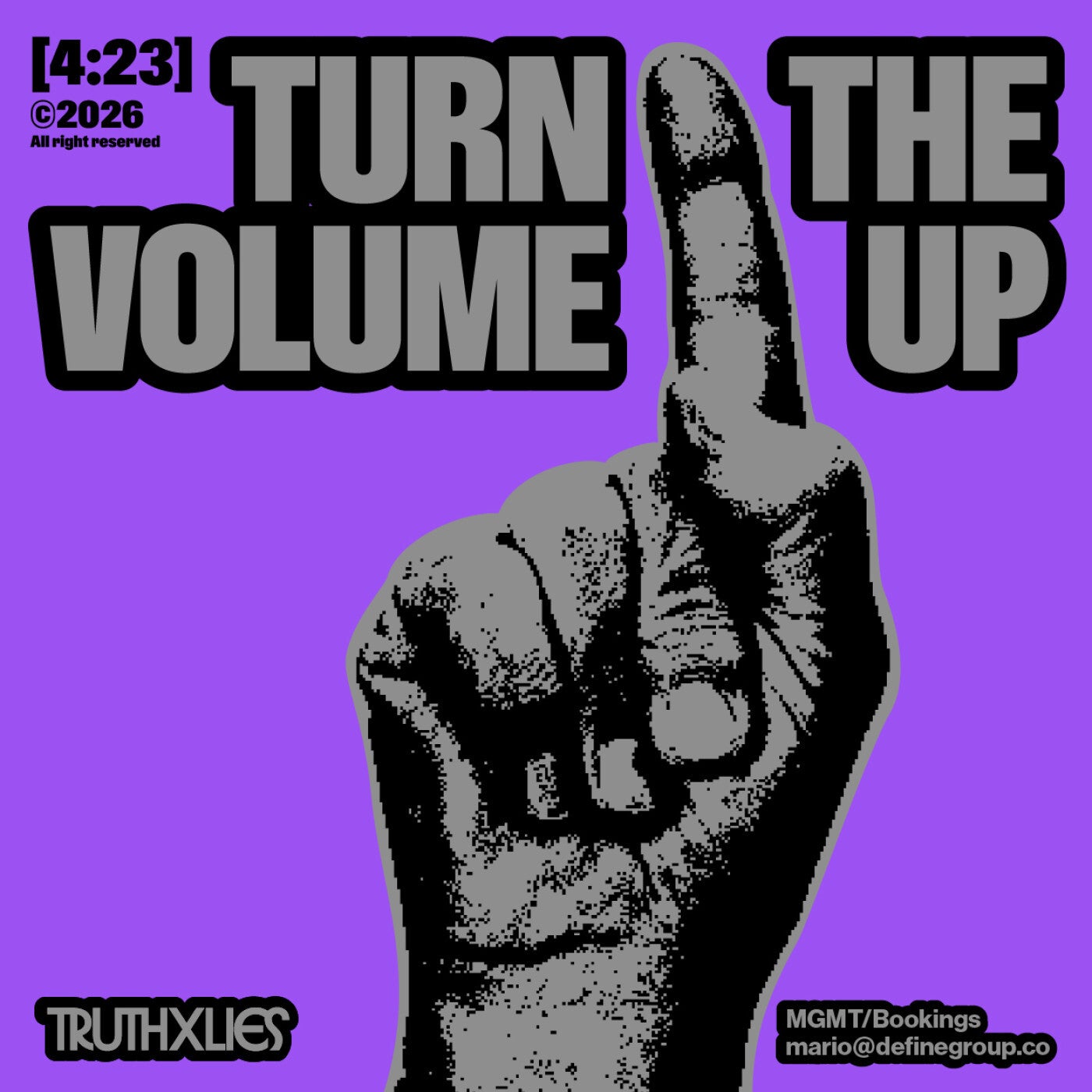 Cover - Truth x Lies - Turn the Volume Up (Extended Mix)