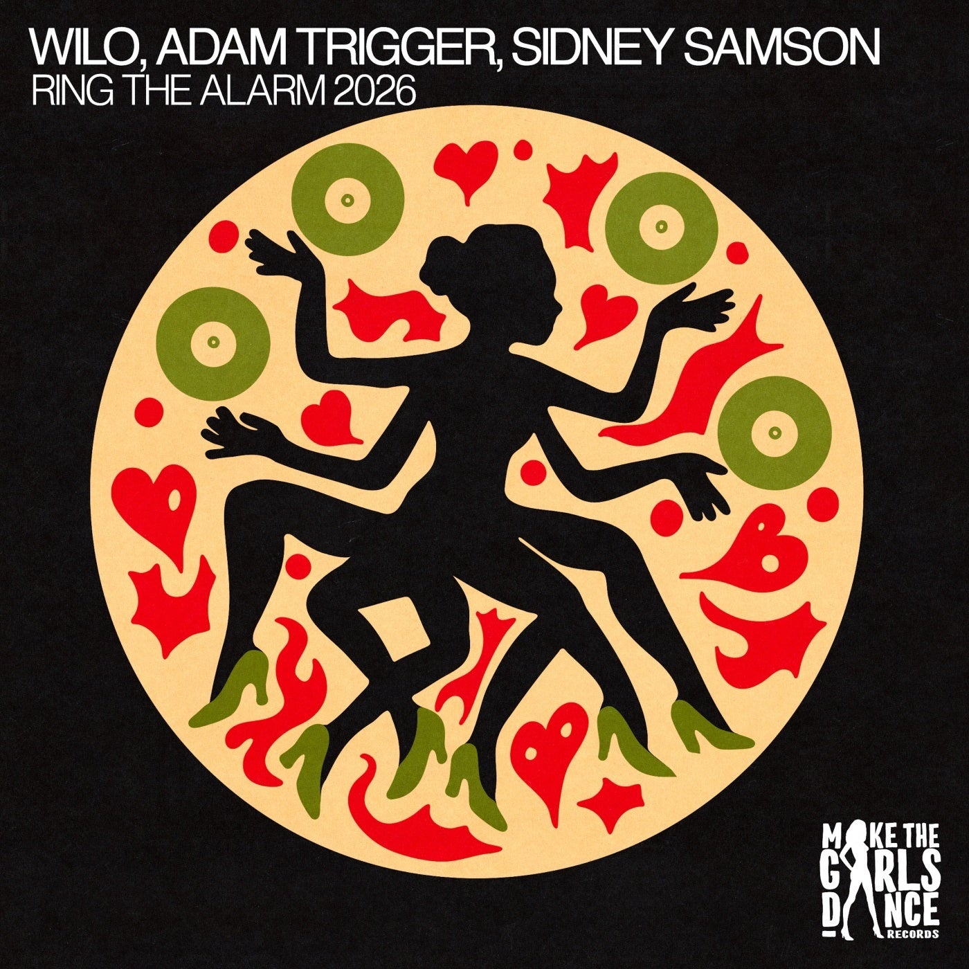 Cover - Sidney Samson, Wilo, Adam Trigger - Ring The Alarm 2026 (Extended Mix)