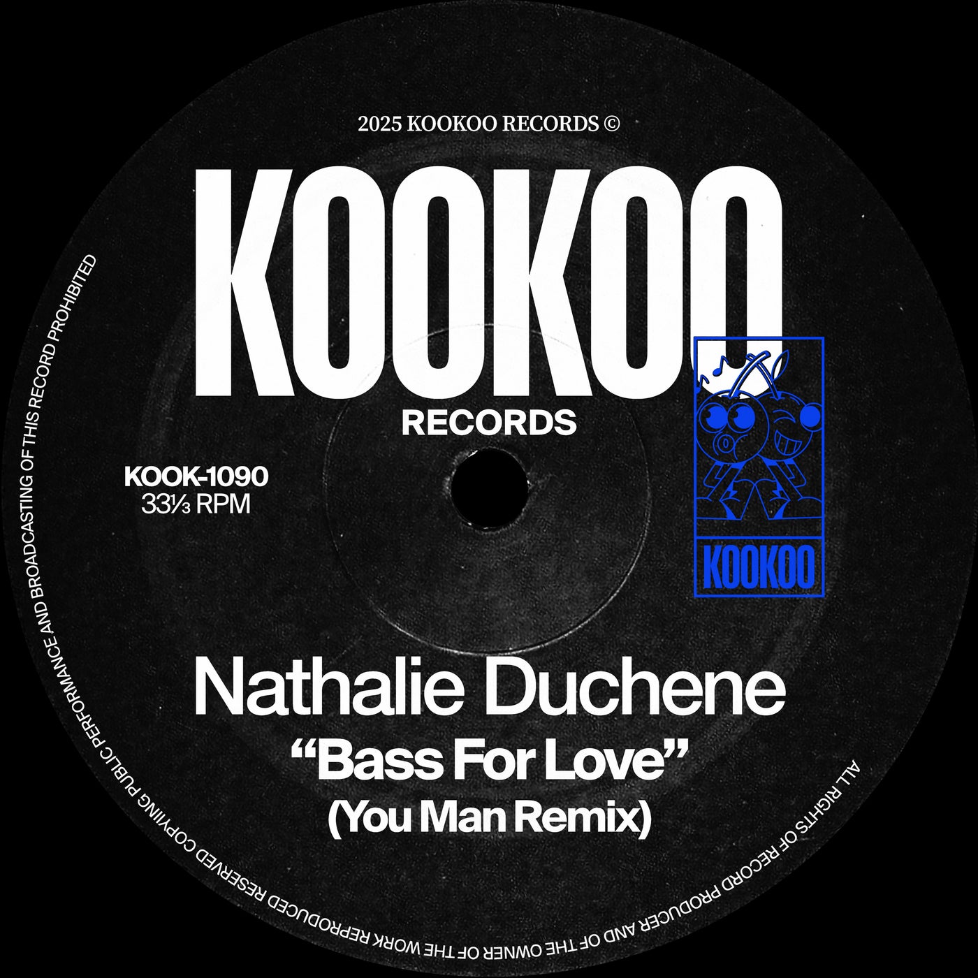 Cover - Nathalie Duchene - Bass For Love (You Man Remix)