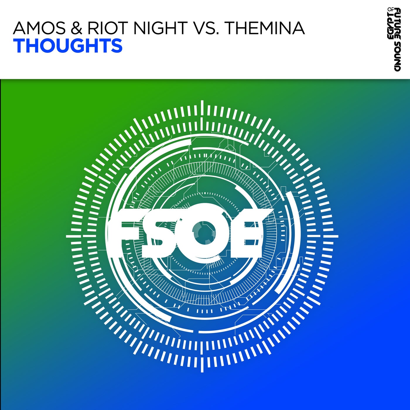 Cover - Amos & Riot Night, Themina - Thoughts (Extended Mix)