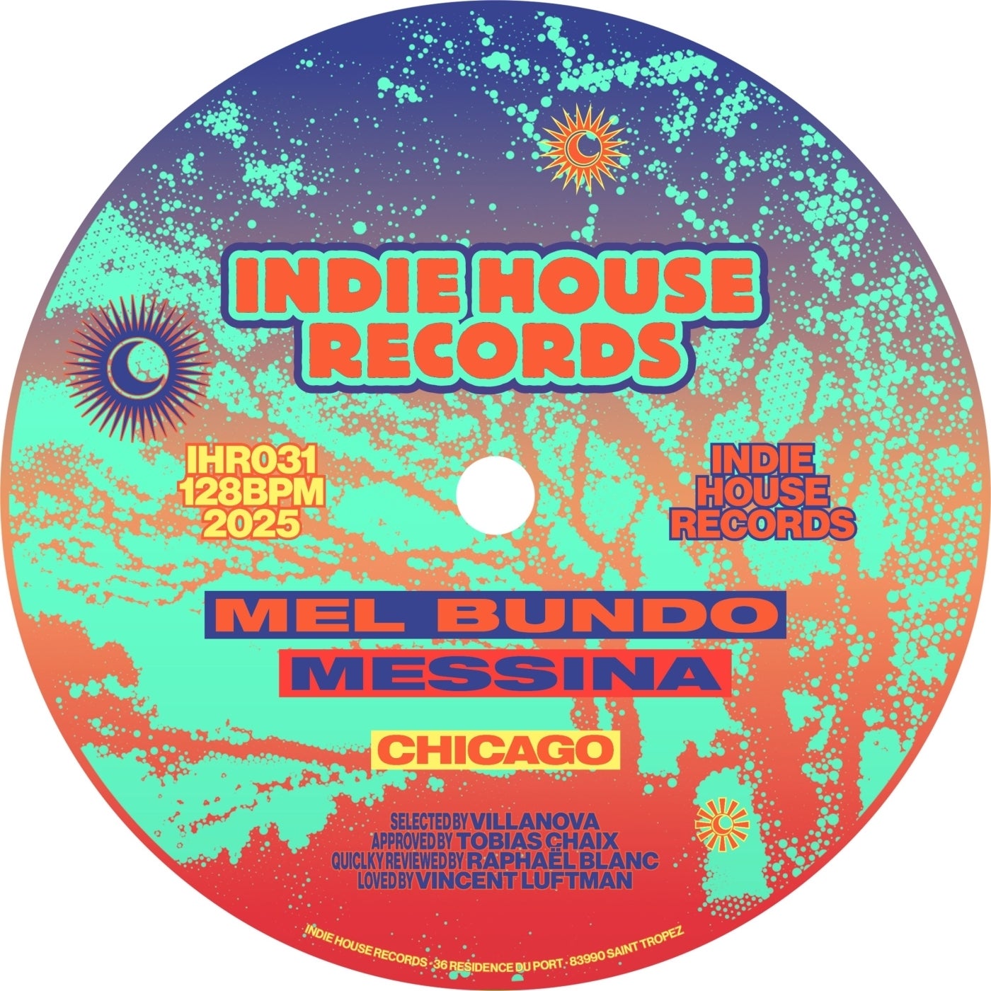 Cover - Mel Bundo, MESSINA. - Chicago (Original Mix)