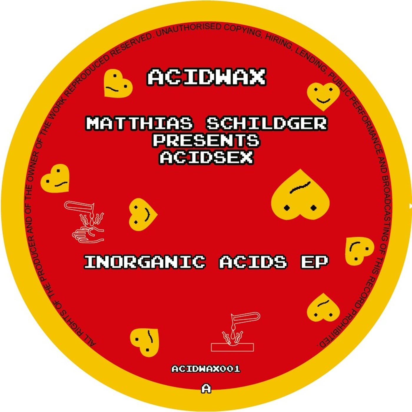 Cover - Acidsex, Matthias Schildger - Acid-Base Reaction (Original Mix)