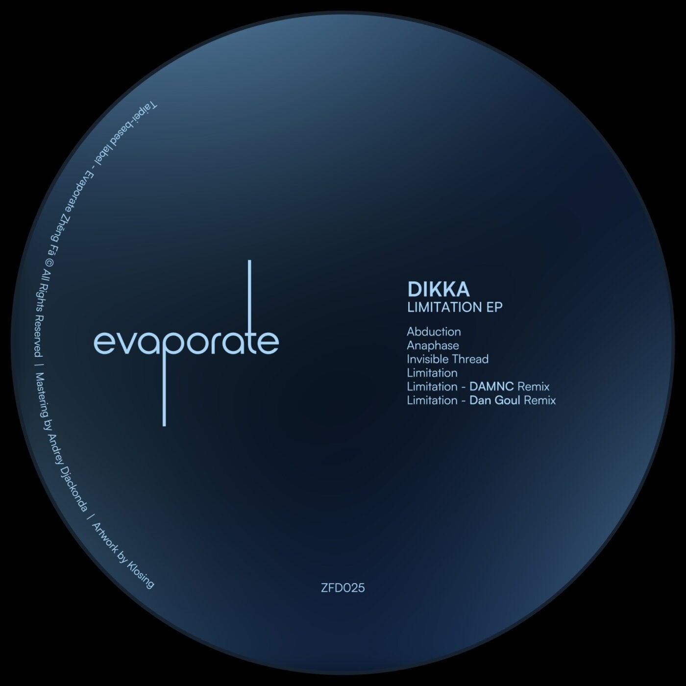 Cover - DIKKA - Limitation (DAMNC Remix)