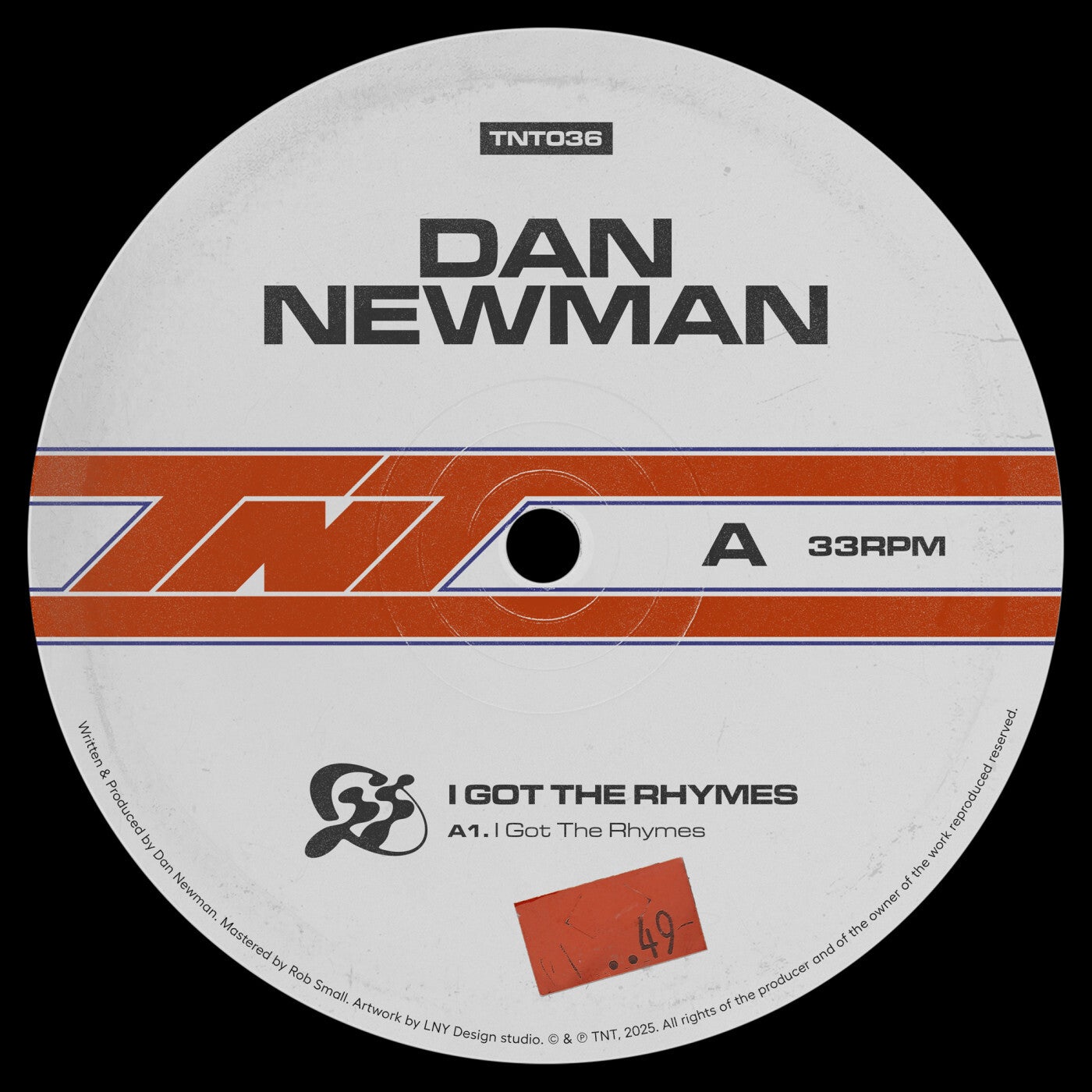 Cover - Dan Newman (UK) - I Got The Rhymes (Original Mix)