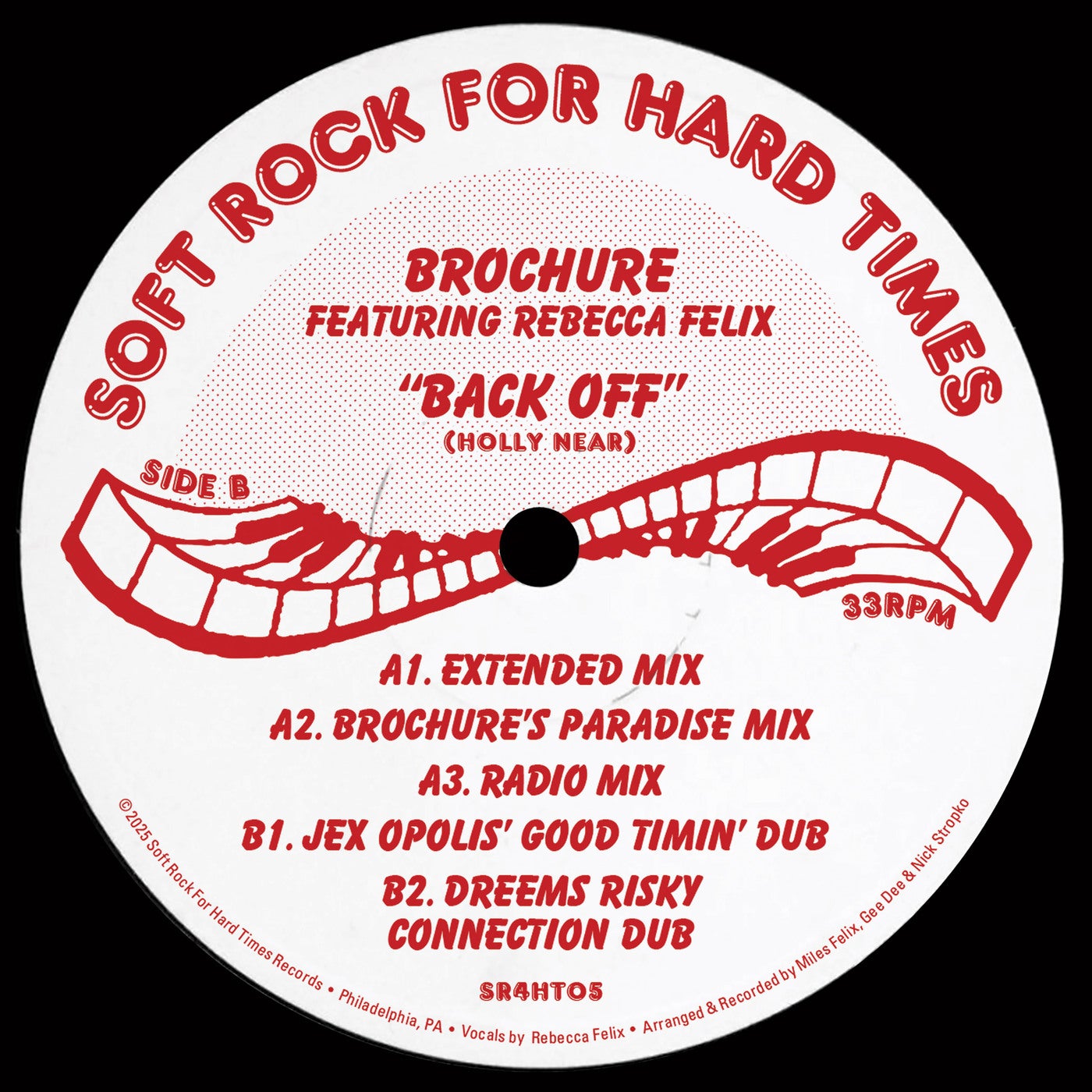 Cover - Brochure - Back Off (Jex Opolis' Good Timin' Dub)
