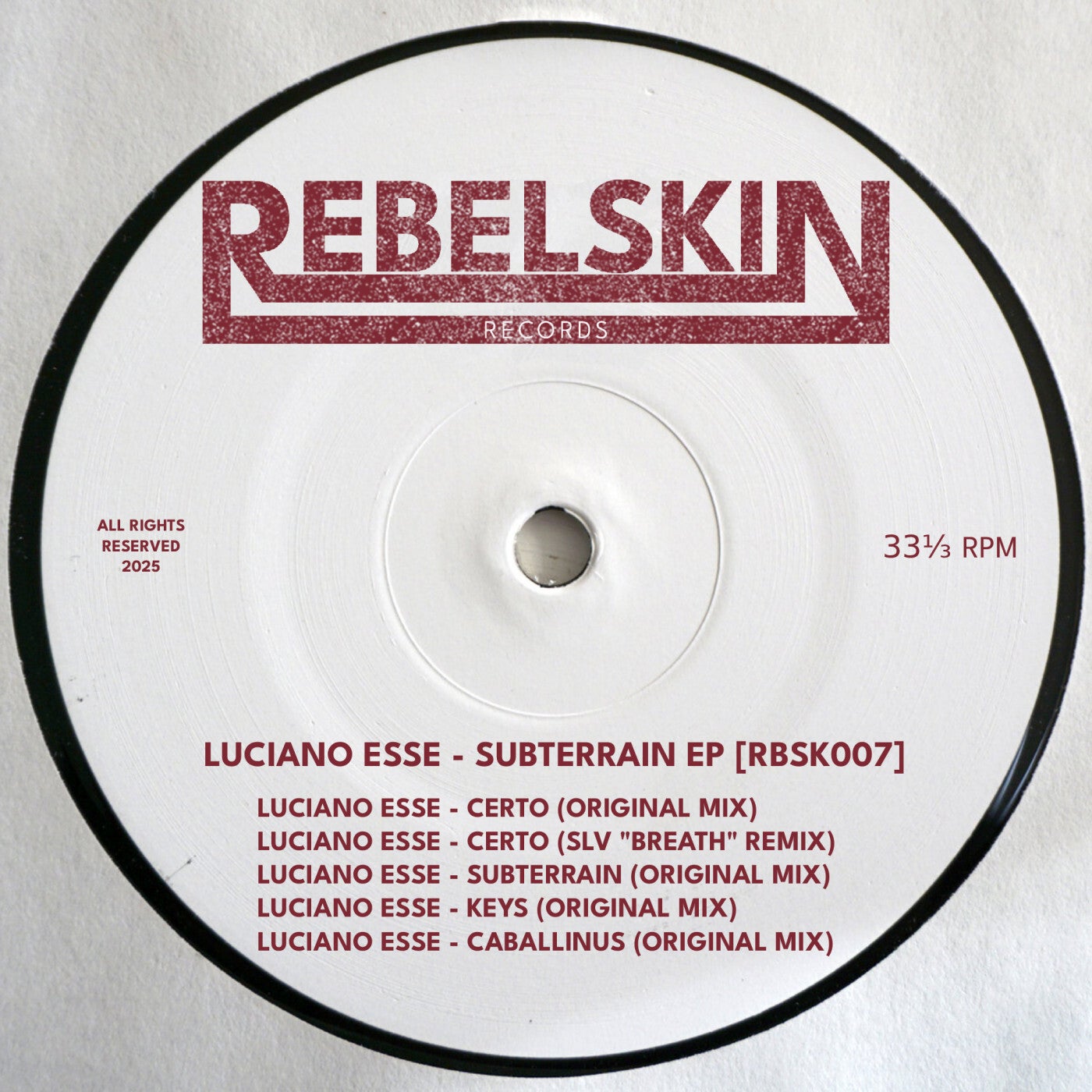 Cover - Luciano Esse - Caballinus (Original Mix)