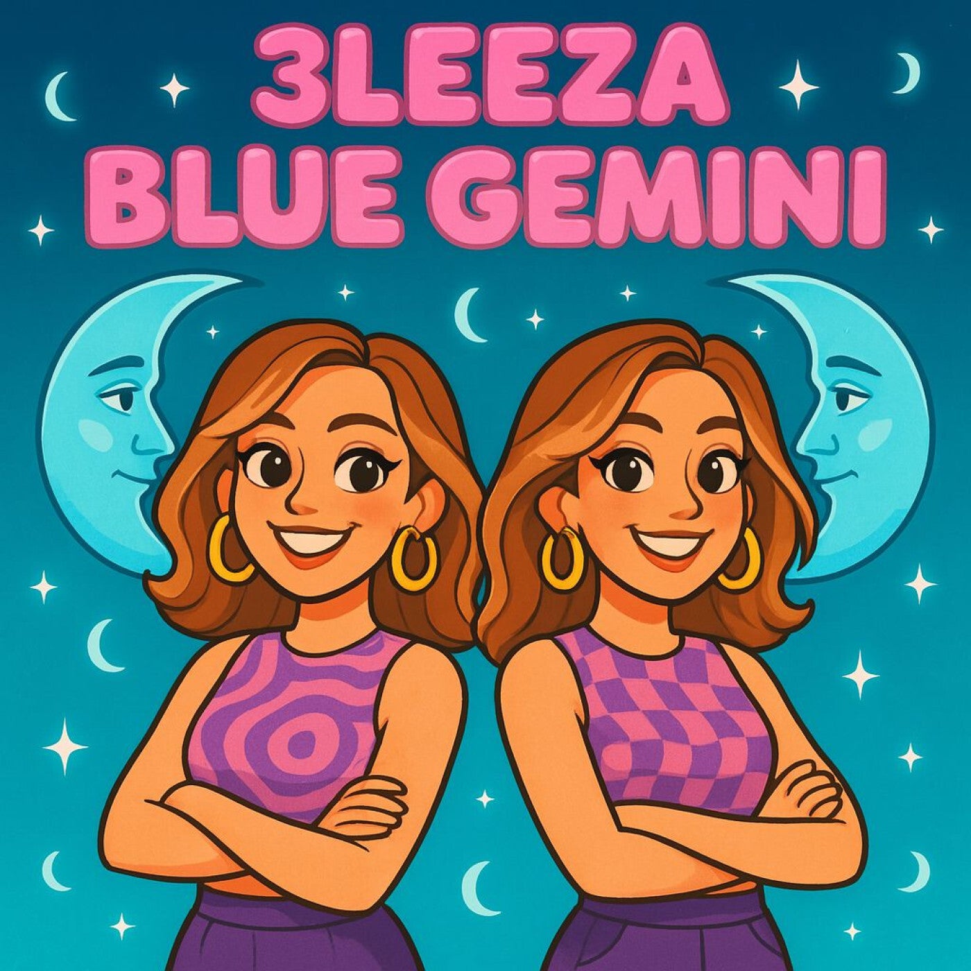 Cover - 3LEEZA - BLUE GEMINI (Original Mix)