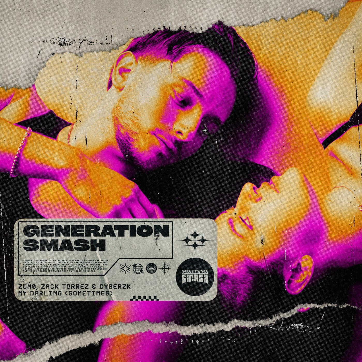 Cover - Cyberzk, Zack Torrez, ZUNØ - My Darling (Sometimes)