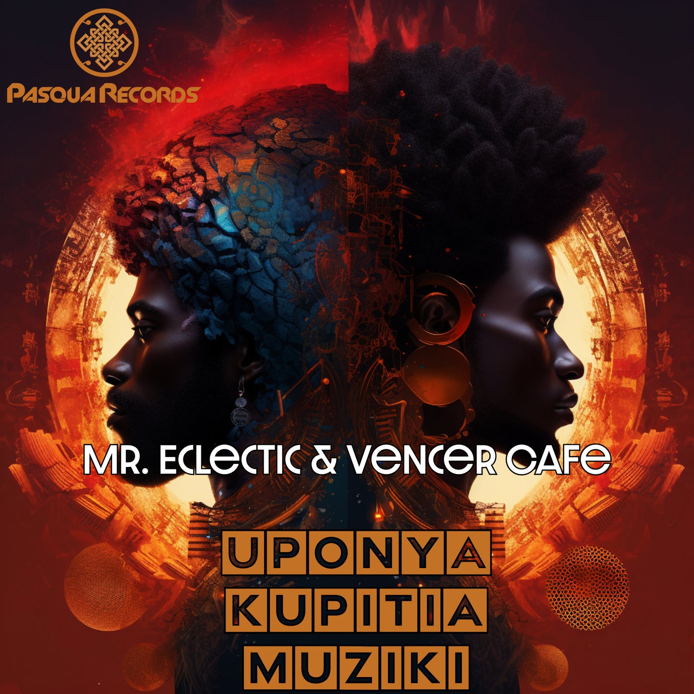 Cover - Vencer Cafe, Mr. Eclectic - Uponya Kupitia Muziki (Original Mix)