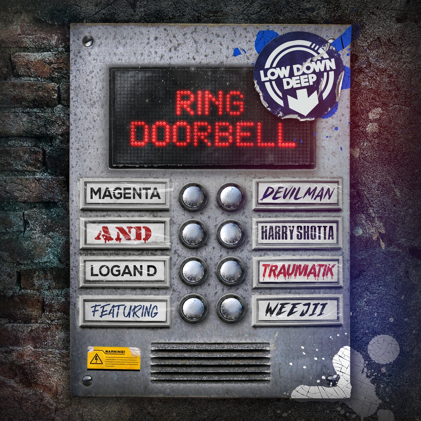 Cover - Magenta, Logan D, Harry Shotta, Devilman, Mr Traumatik, Weejii - Ring Doorbell (Original Mix)