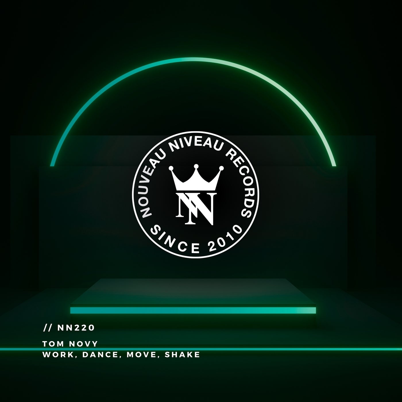 Cover - Tom Novy - Work, Dance , Move, Shake (Original Mix)