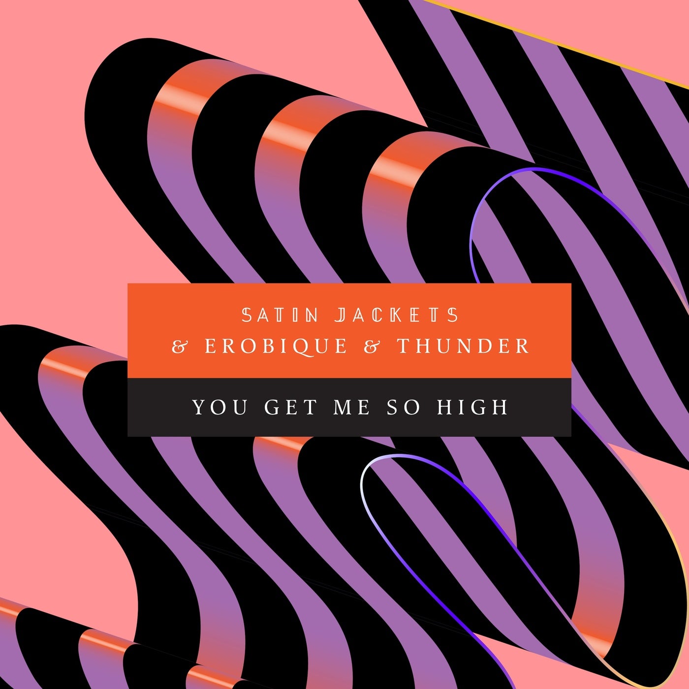 Cover - Thunder, Satin Jackets, Erobique - You Get Me So High (Extended Mix)