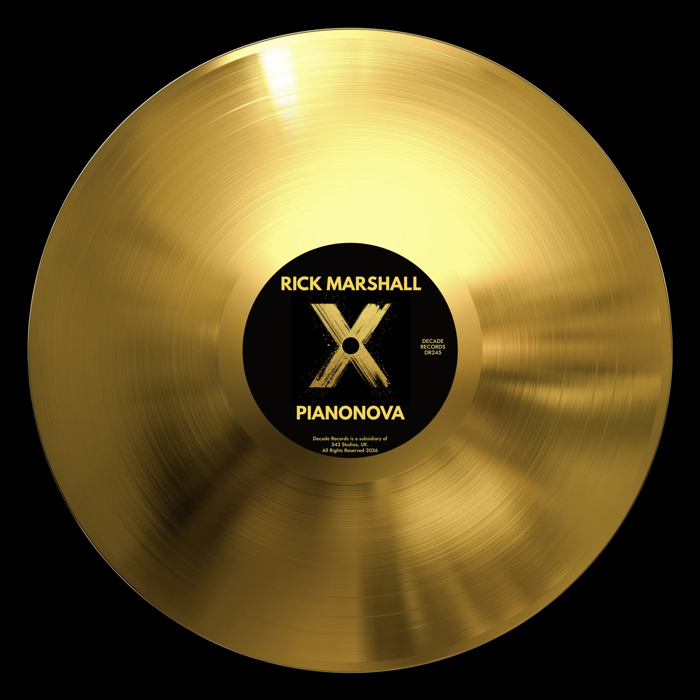 Cover - Rick Marshall - Pianonova (Extended Mix)