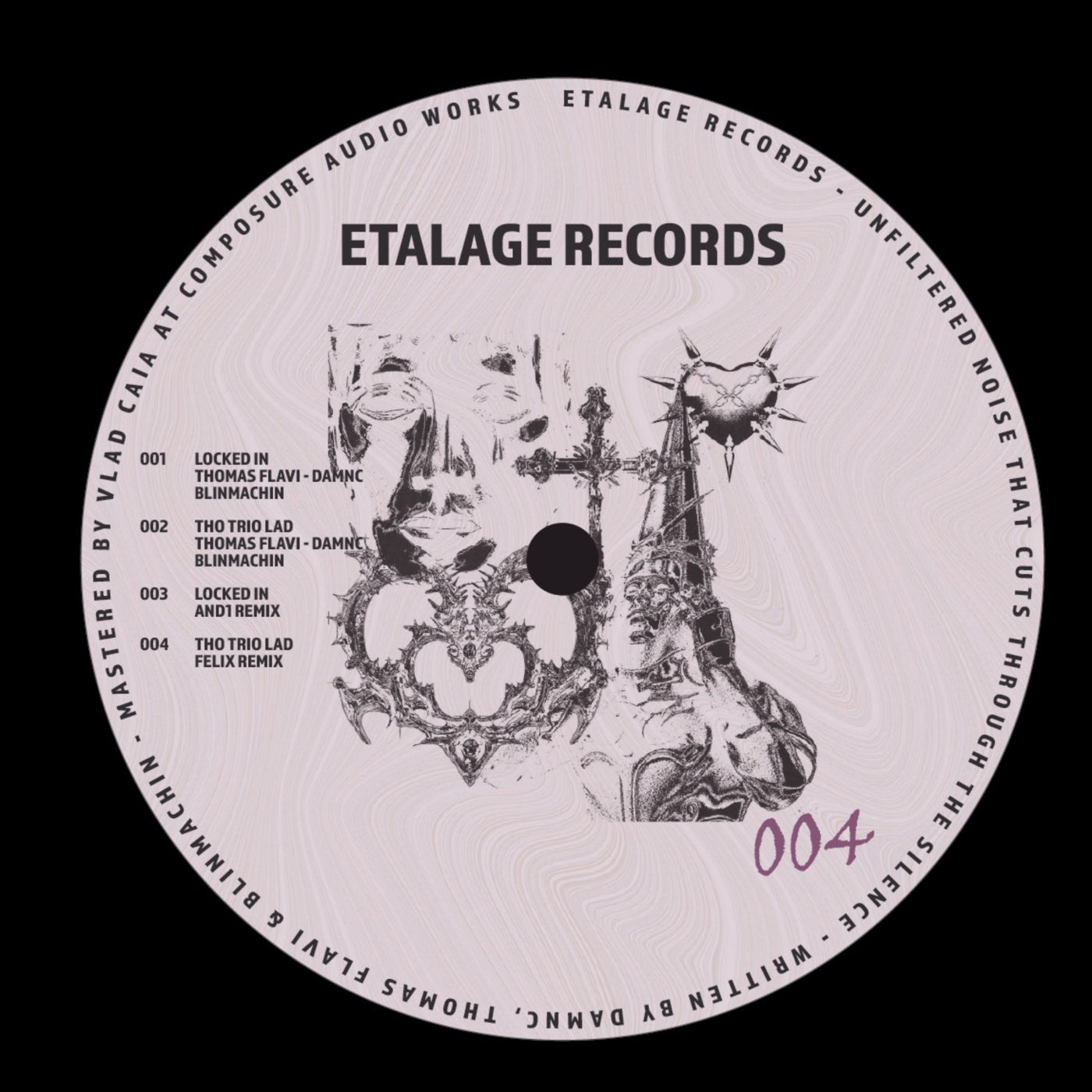 Cover - DAMNC, Thomas Flavi, BLINMACHIN - Locked In (And1 Remix)