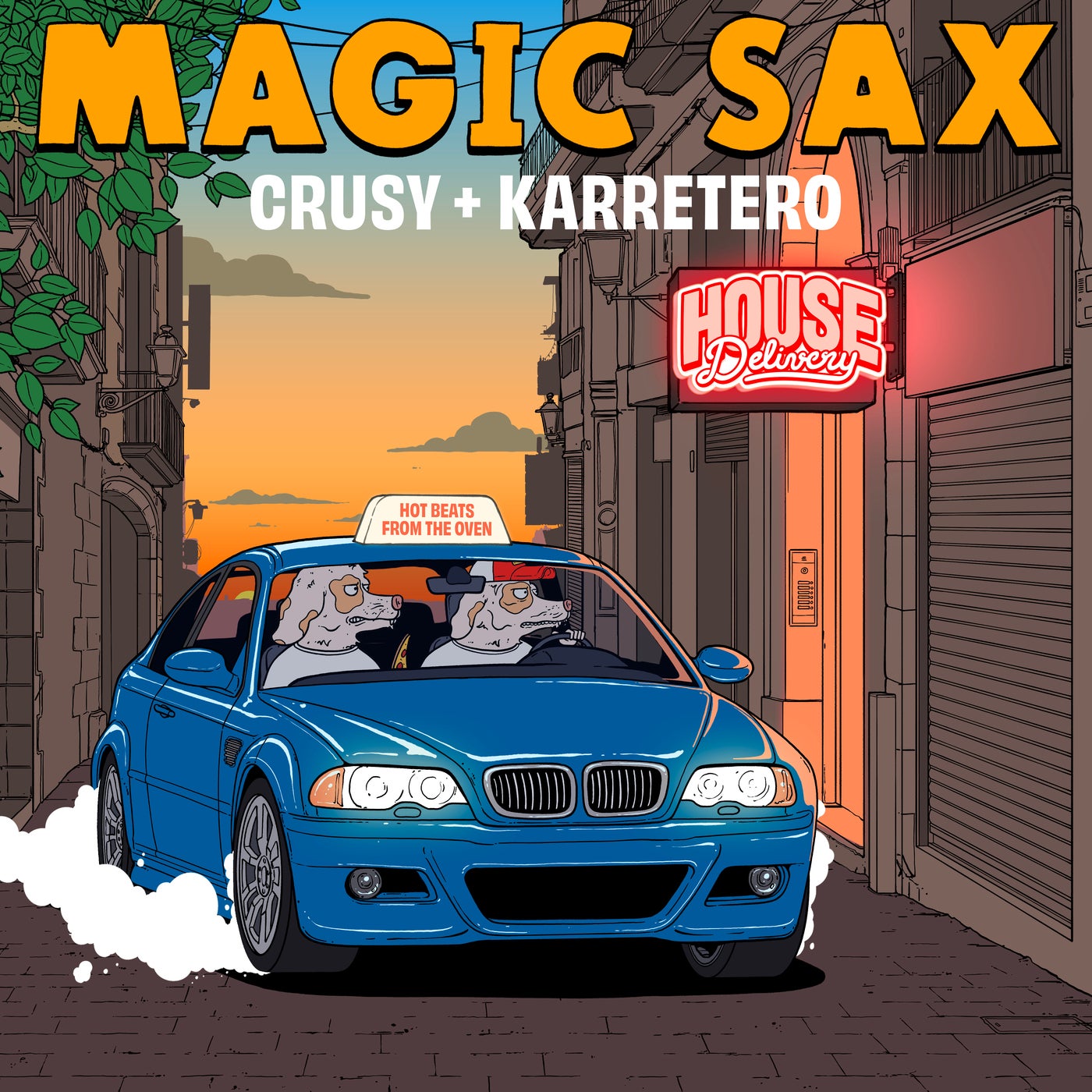 Cover - Crusy, Karretero - Magic Sax (Extended Mix)