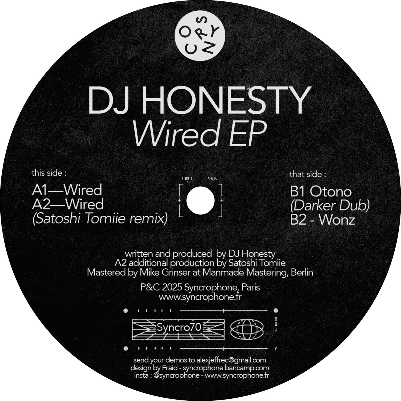Cover - DJ Honesty - Wonz (Original Mix)