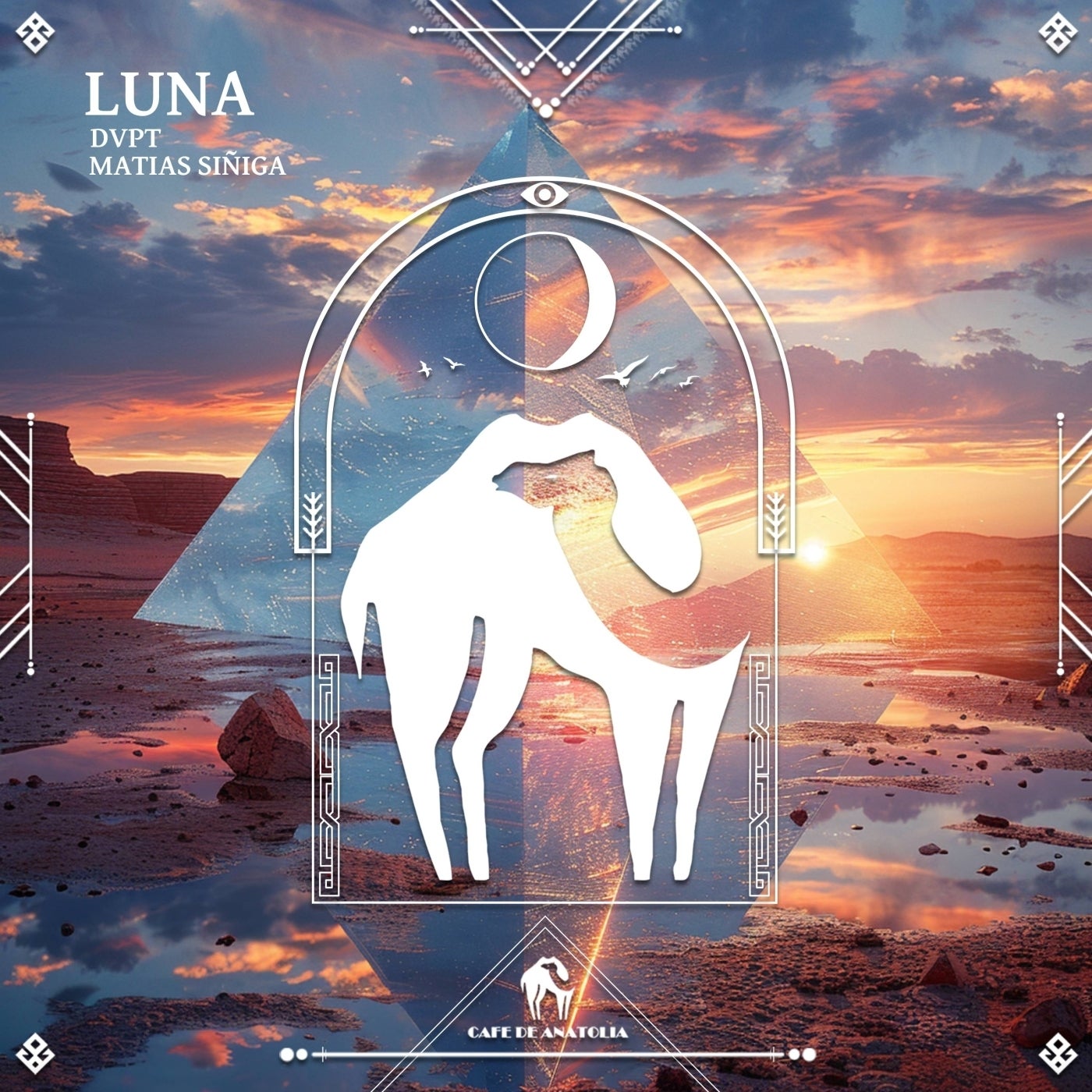 Cover - Cafe De Anatolia, DVPT, Matias Siñiga - Luna (Original Mix)