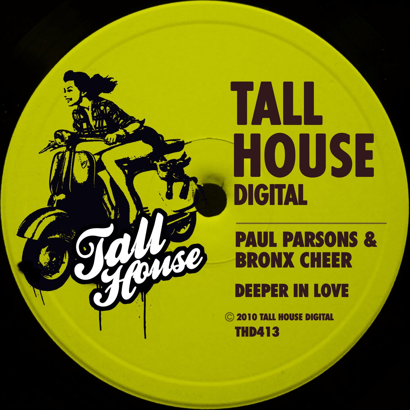 Cover - Paul Parsons, Bronx Cheer - Deeper in Love (Original Mix)