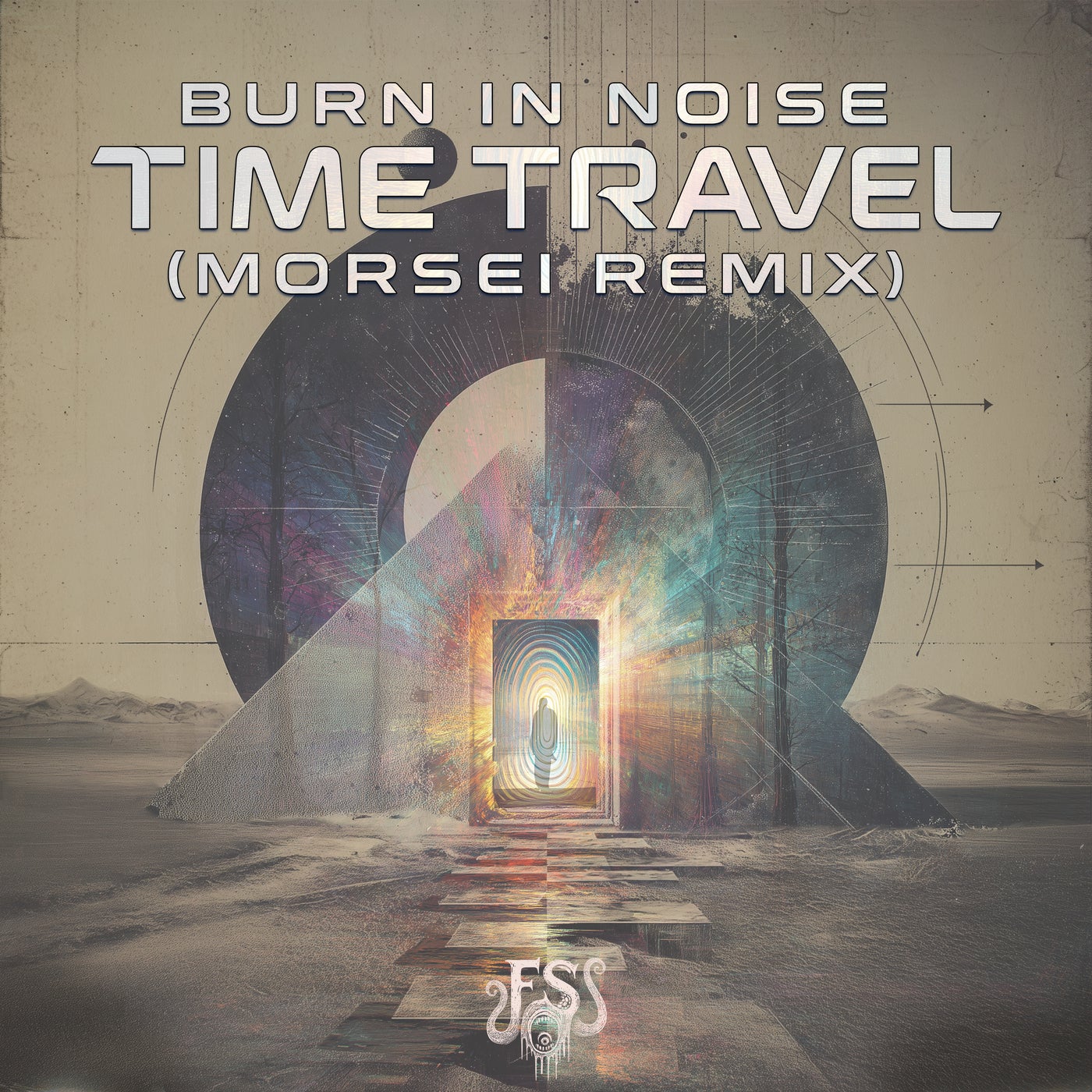 Cover - Burn In Noise, MoRsei - Time Travel (Morsei Remix)