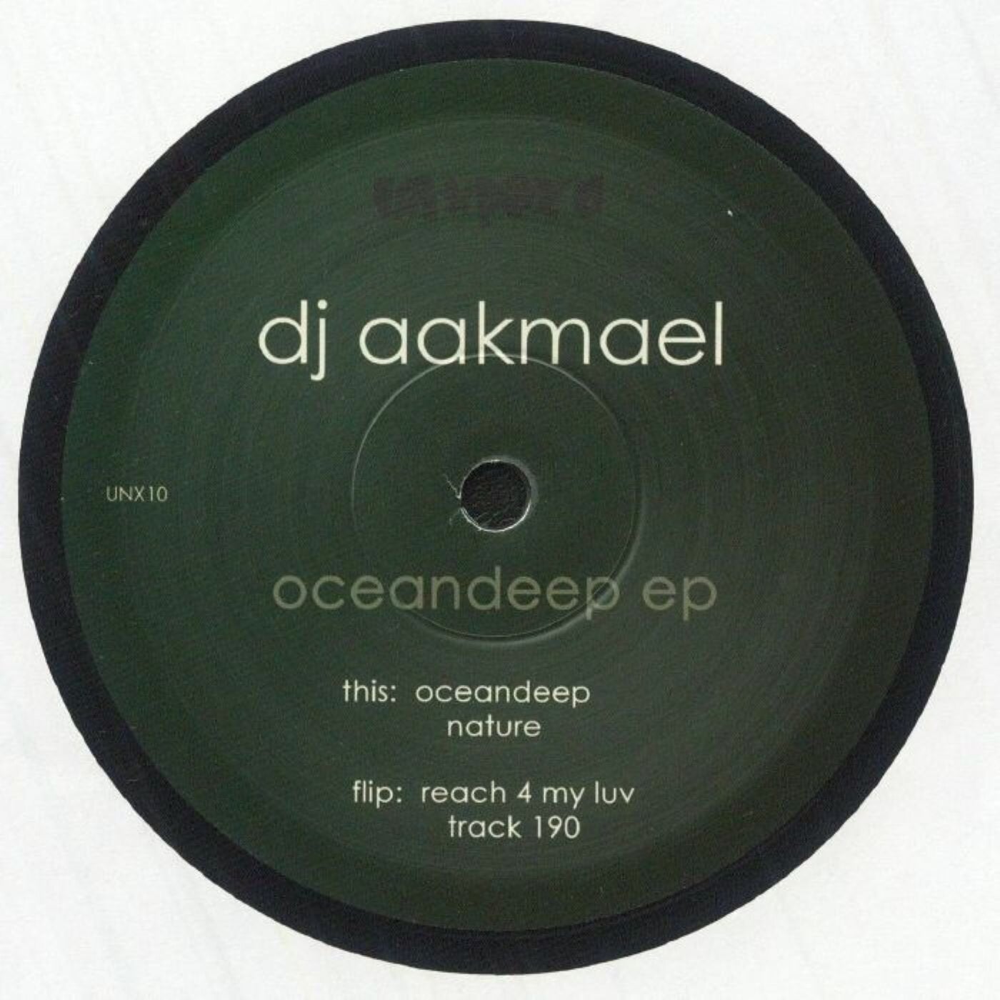 Cover - DJ Aakmael - Oceandeep (Original Mix)