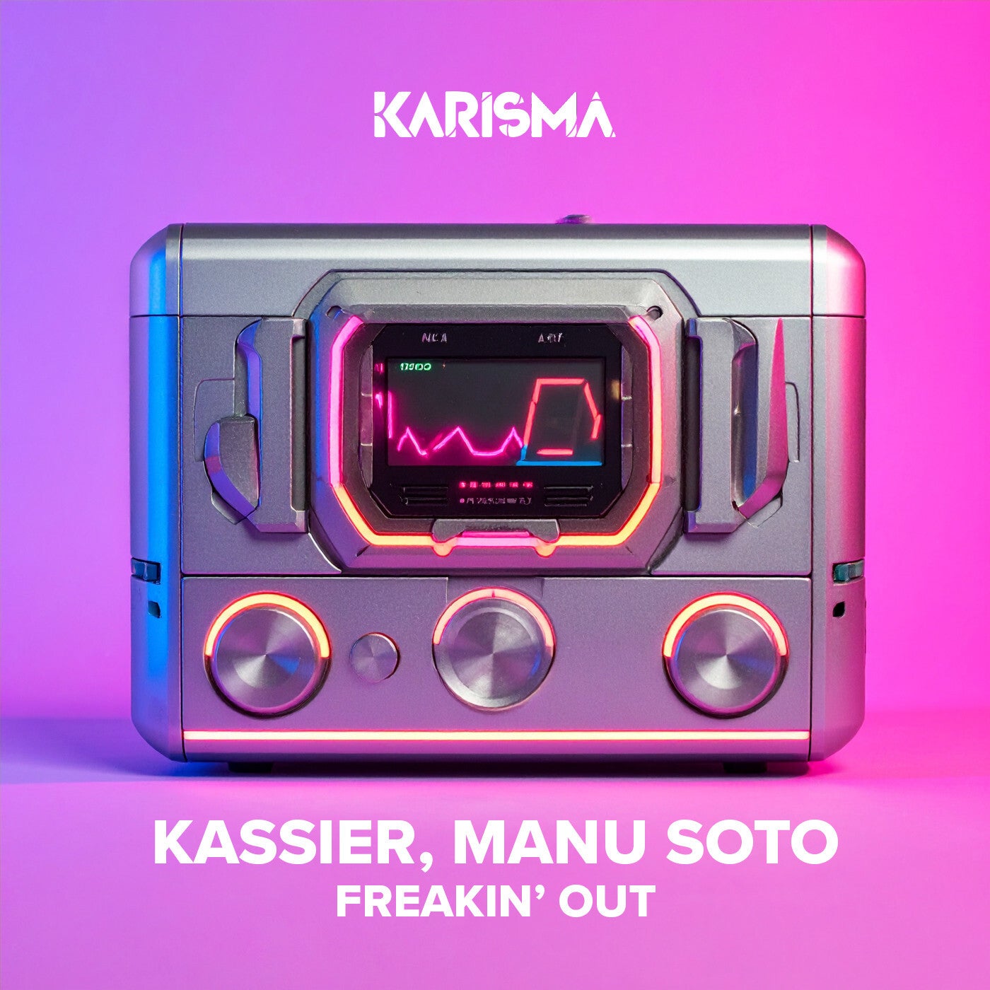 Cover - Manu Soto, Kassier - Freakin' Out (Original Mix)