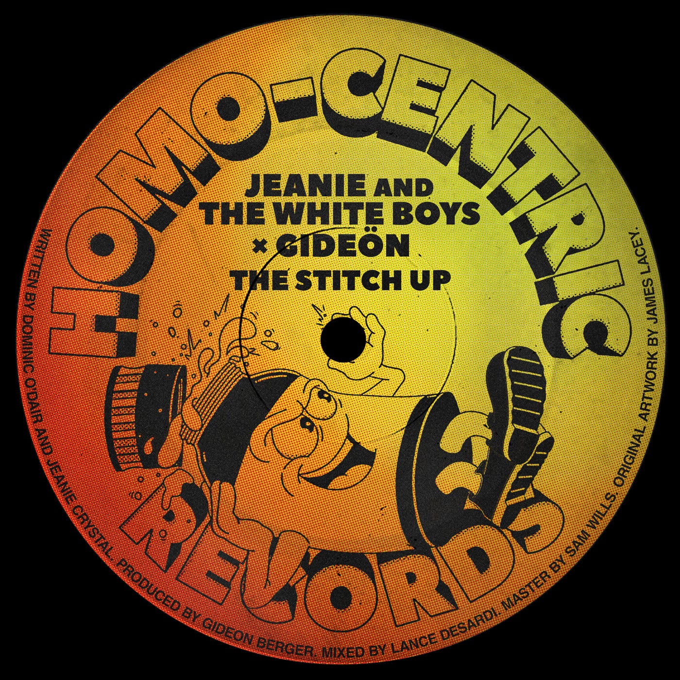 Cover - GIDEÖN, Jeanie and The White Boys - The Stitch Up (Original Mix)