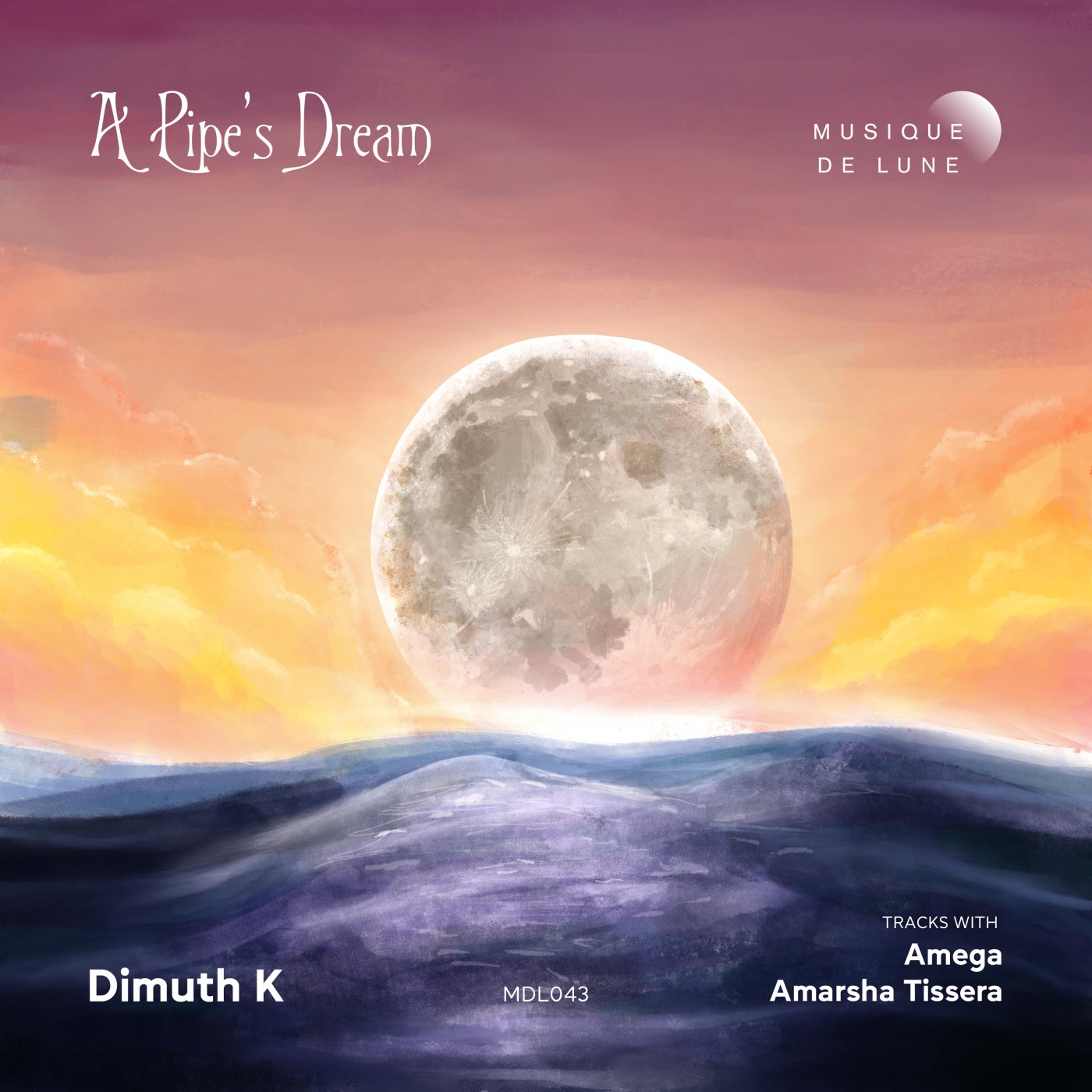 Cover - Dimuth K, Amega - A Pipe's Dream feat. Amega (Extended Mix)