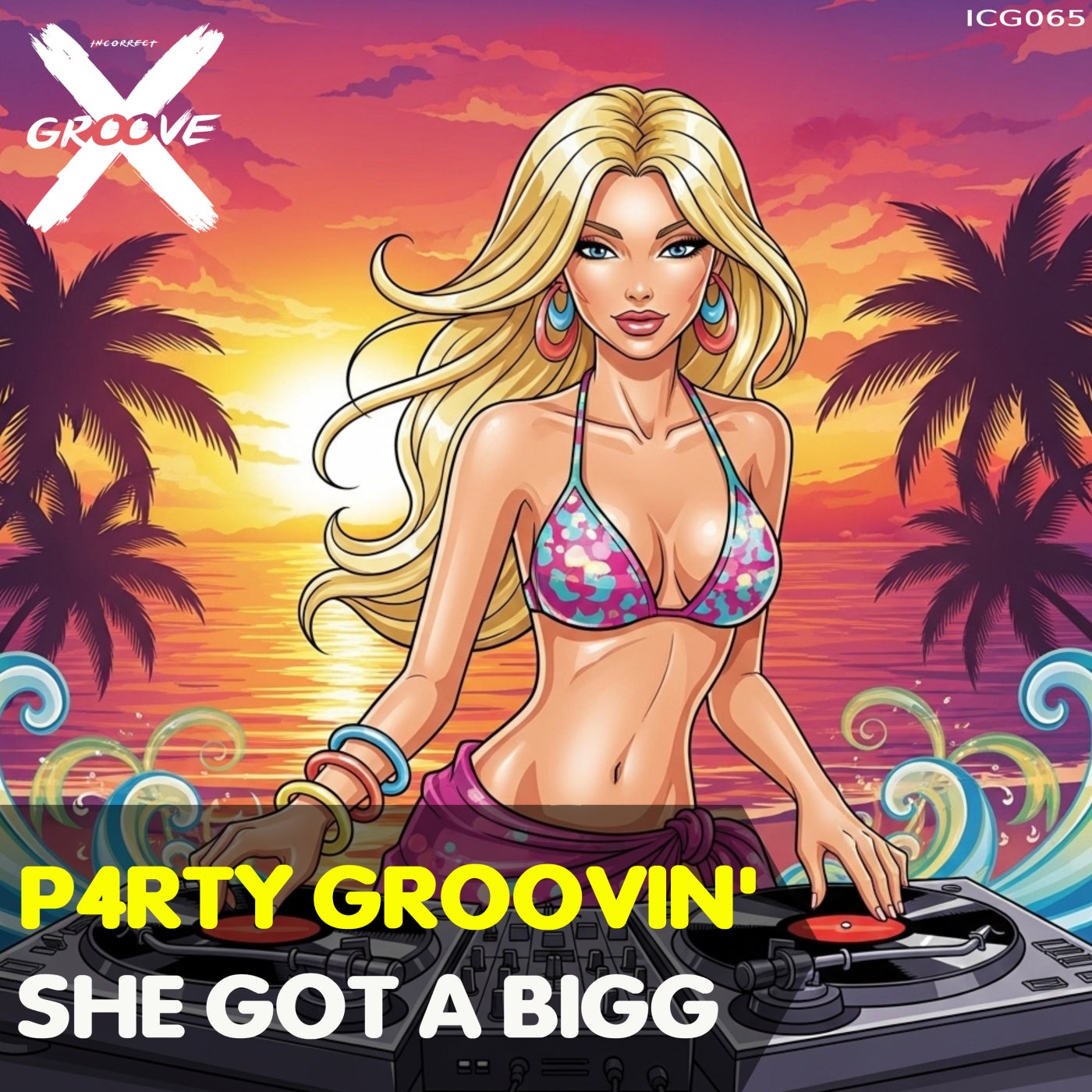 Cover - P4RTY GROOVIN' - Through the Night (Original Mix)