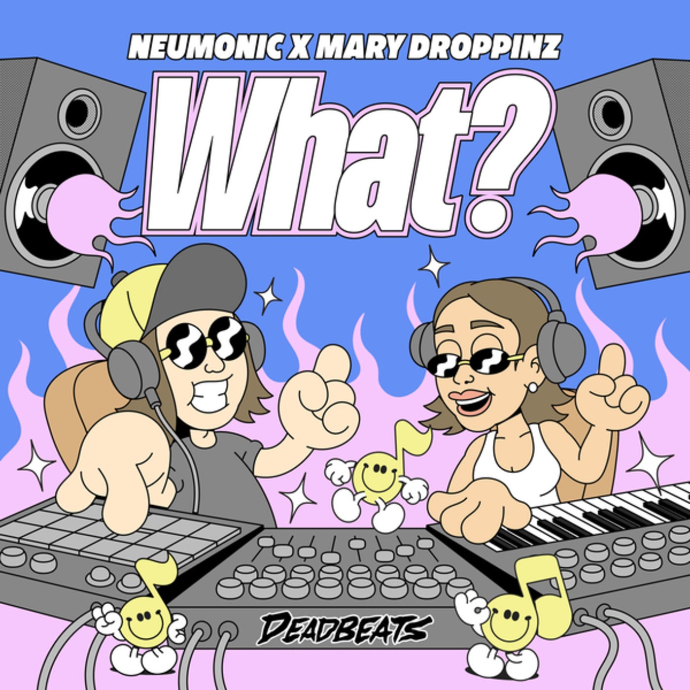Cover - Mary Droppinz, Neumonic - What? (Original Mix)