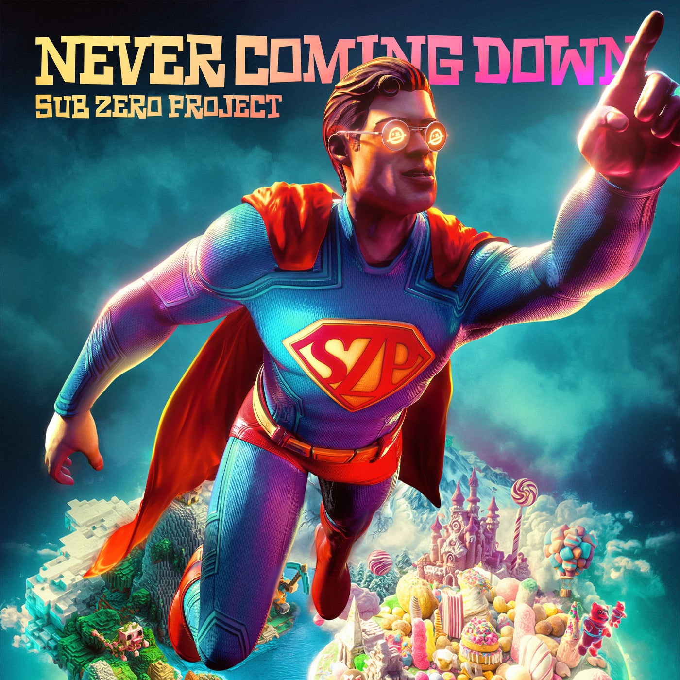 Cover - Sub Zero Project - Never Coming Down (Extended Mix)