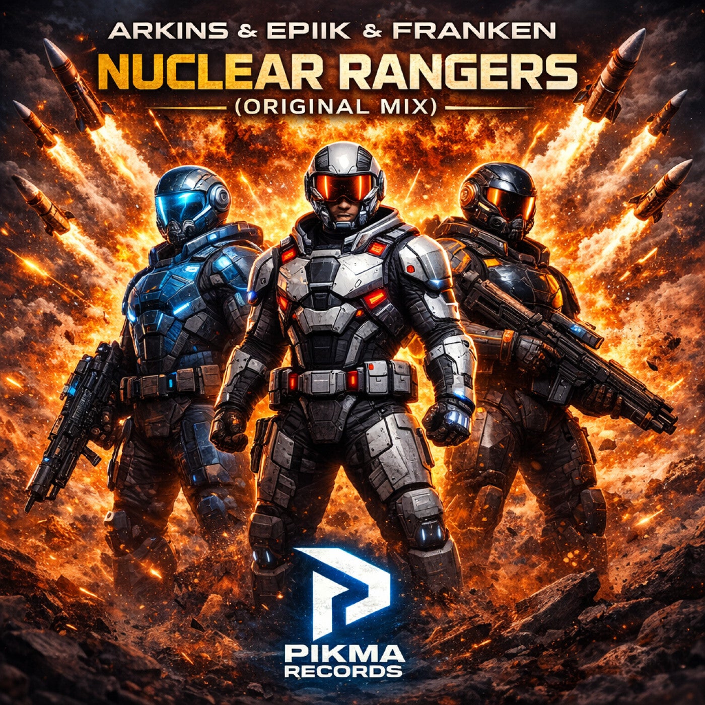 Cover - Epiik, Arkins, Franken (KOR) - Nuclear Rangers (Original Mix)