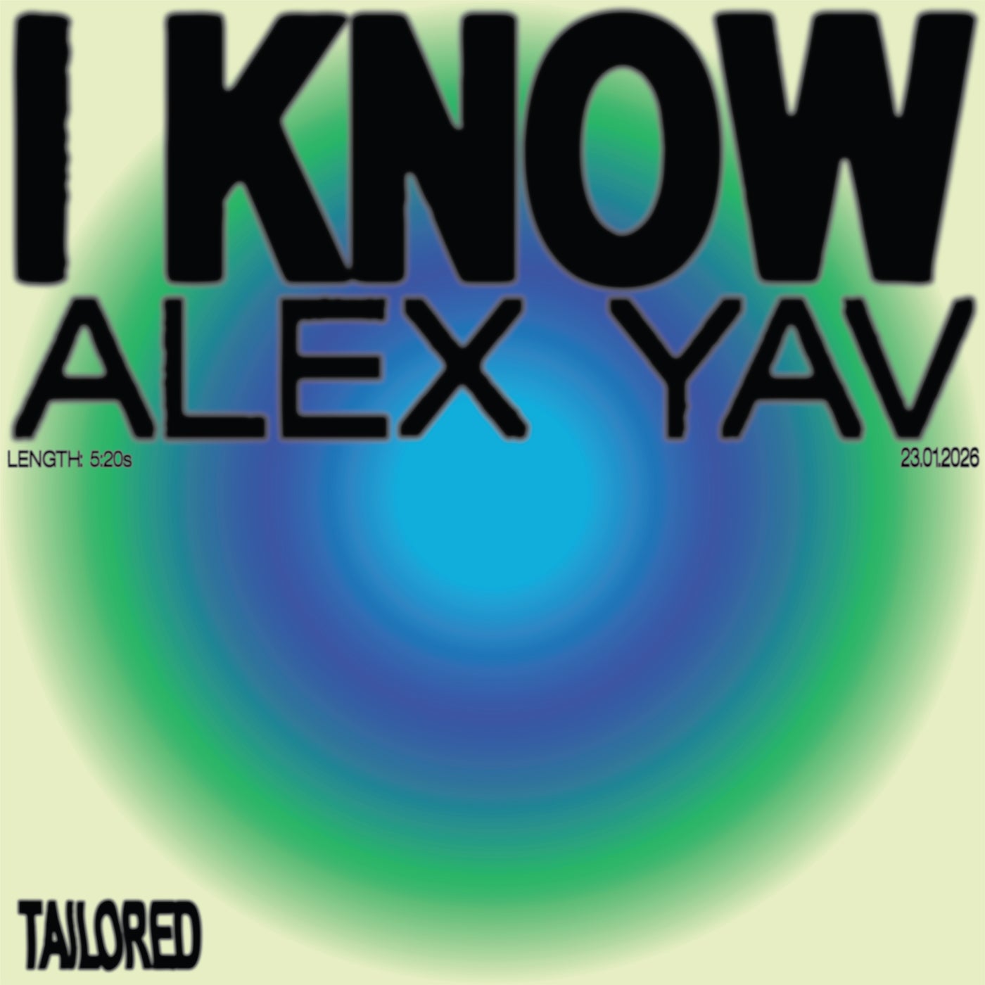Cover - Alex Yav - I Know (Extended Mix)