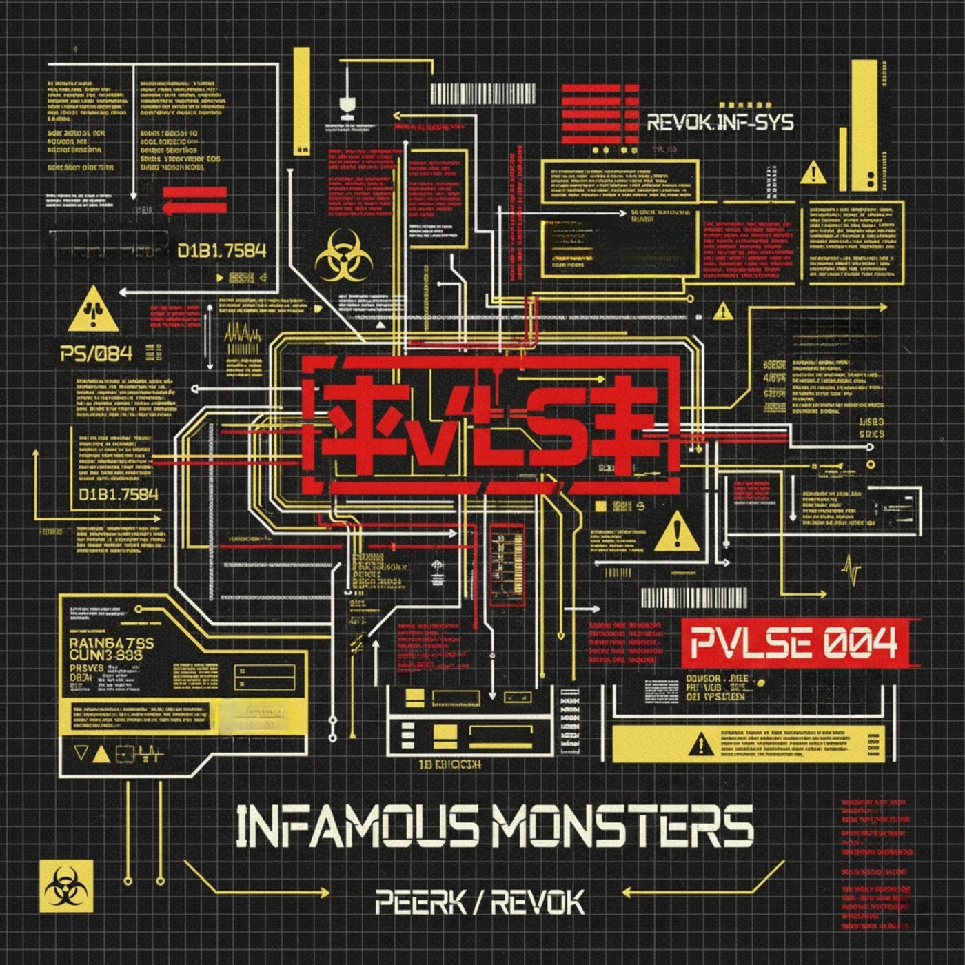 Cover - Peerk, Revok. - Infamous Monsters (Original Mix)