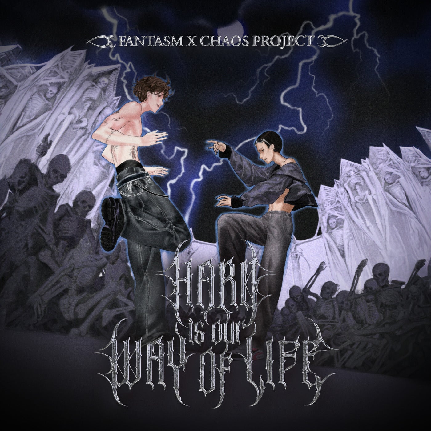 Cover - Fantasm, Chaos Project - Hard Is Our Way Of Life (Original Mix)